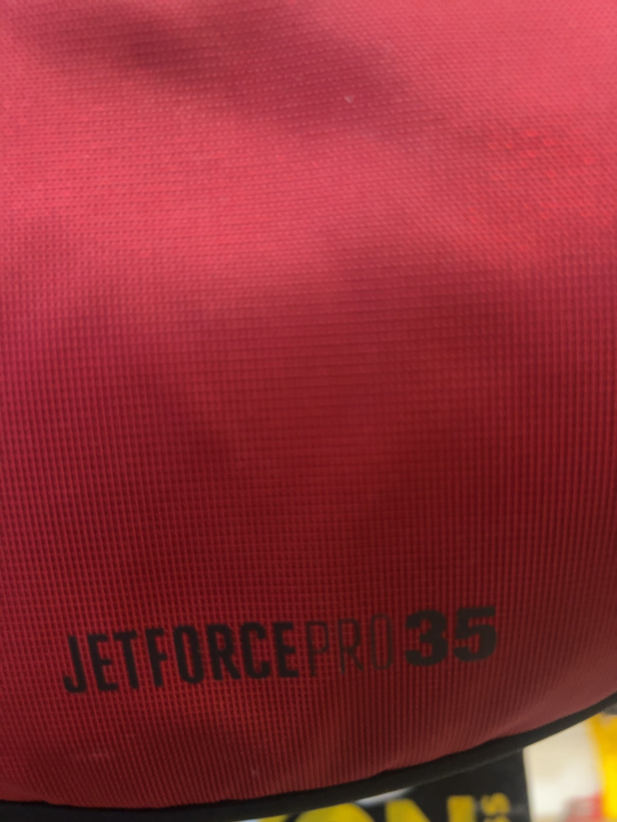 Black Diamond Jetforce Pro 35 Avalanche Airbag Pack Red Good S/M