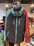 NWT3K Ski Jacket Colorblock Good S