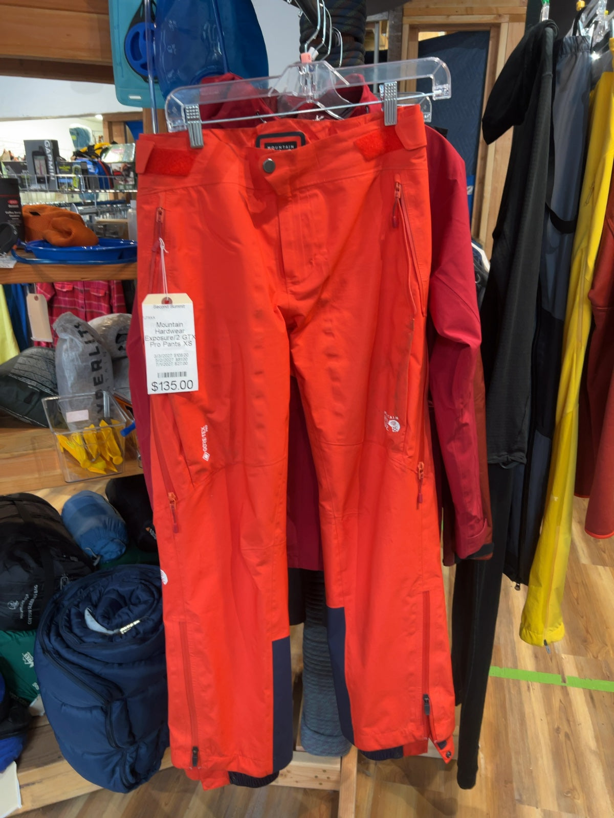 Mountain Hardwear Exposure/2 GTX Pro Pants Orange XS