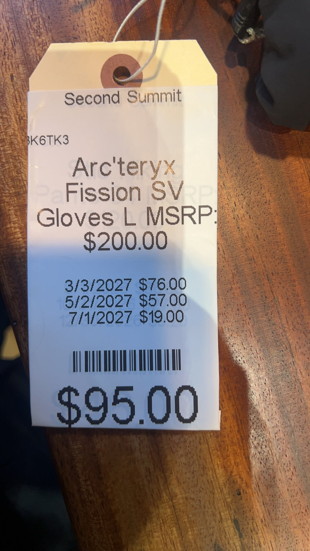 Arc'teryx Fission SV GORE-TEX Gloves Good L