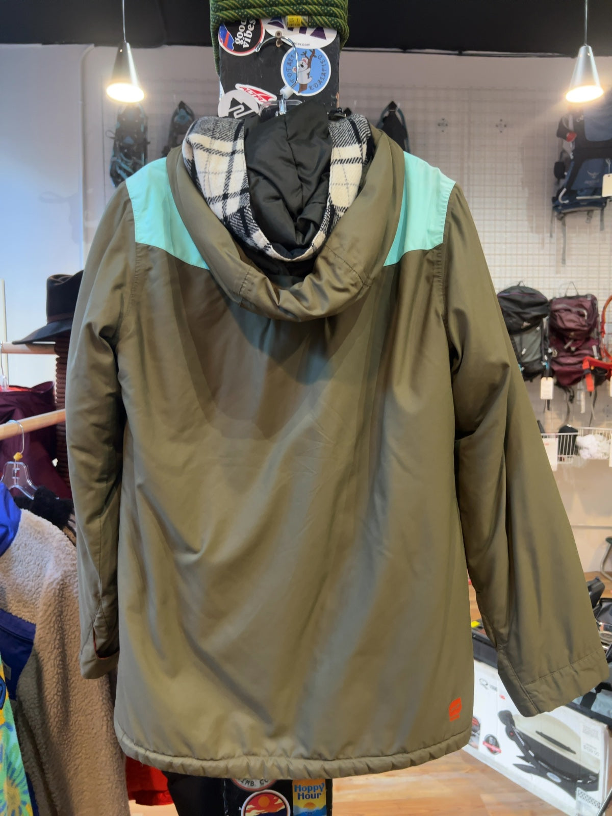 Orage 3 In 1 Snow Jacket Olive Green Women's XS
