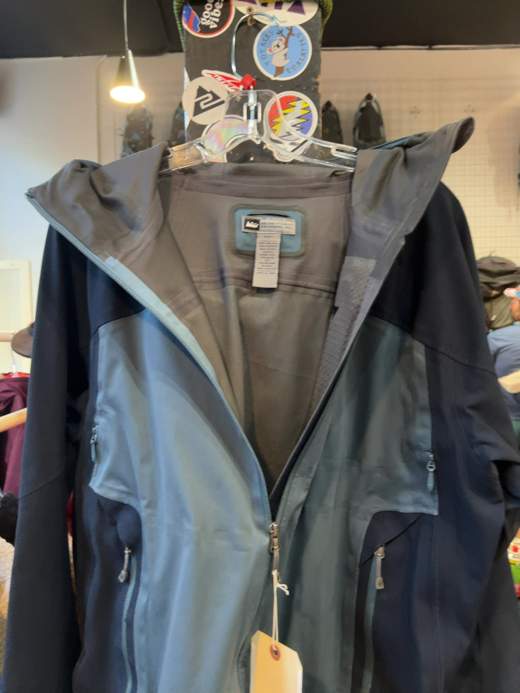 REI Elements Technical Ski Shell Jacket Good L