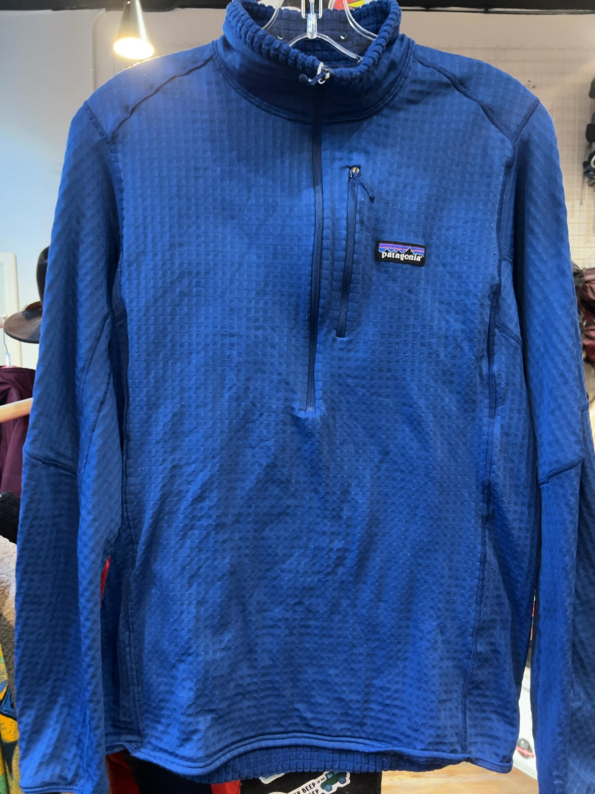 Patagonia R1 Fleece Pullover Blue Good M