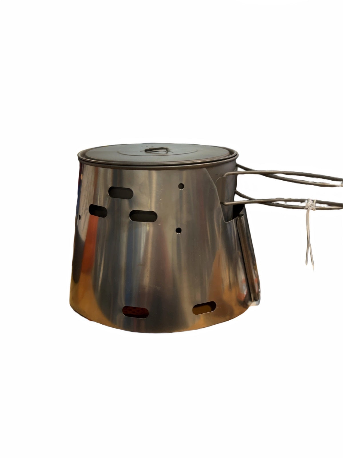 Toaks 900ml Pot + Sidewinder Ti-Tri Stove System Good