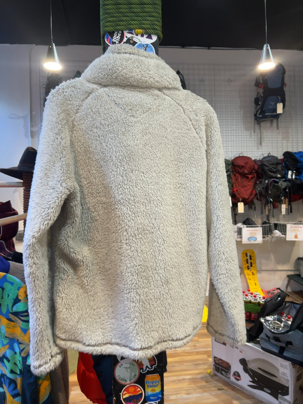 i5 Apparel High-Pile Sherpa Fleece Full-Zip Jacket - Good - L