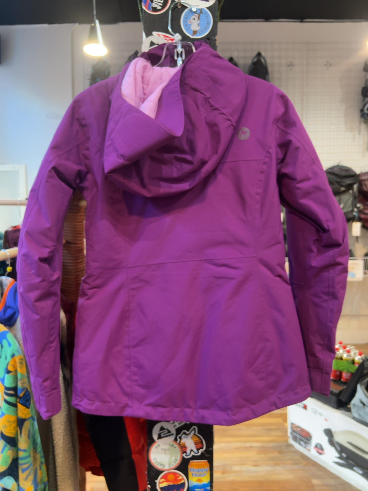 Marmot Dropway Insulated Snow Jacket Purple New XS