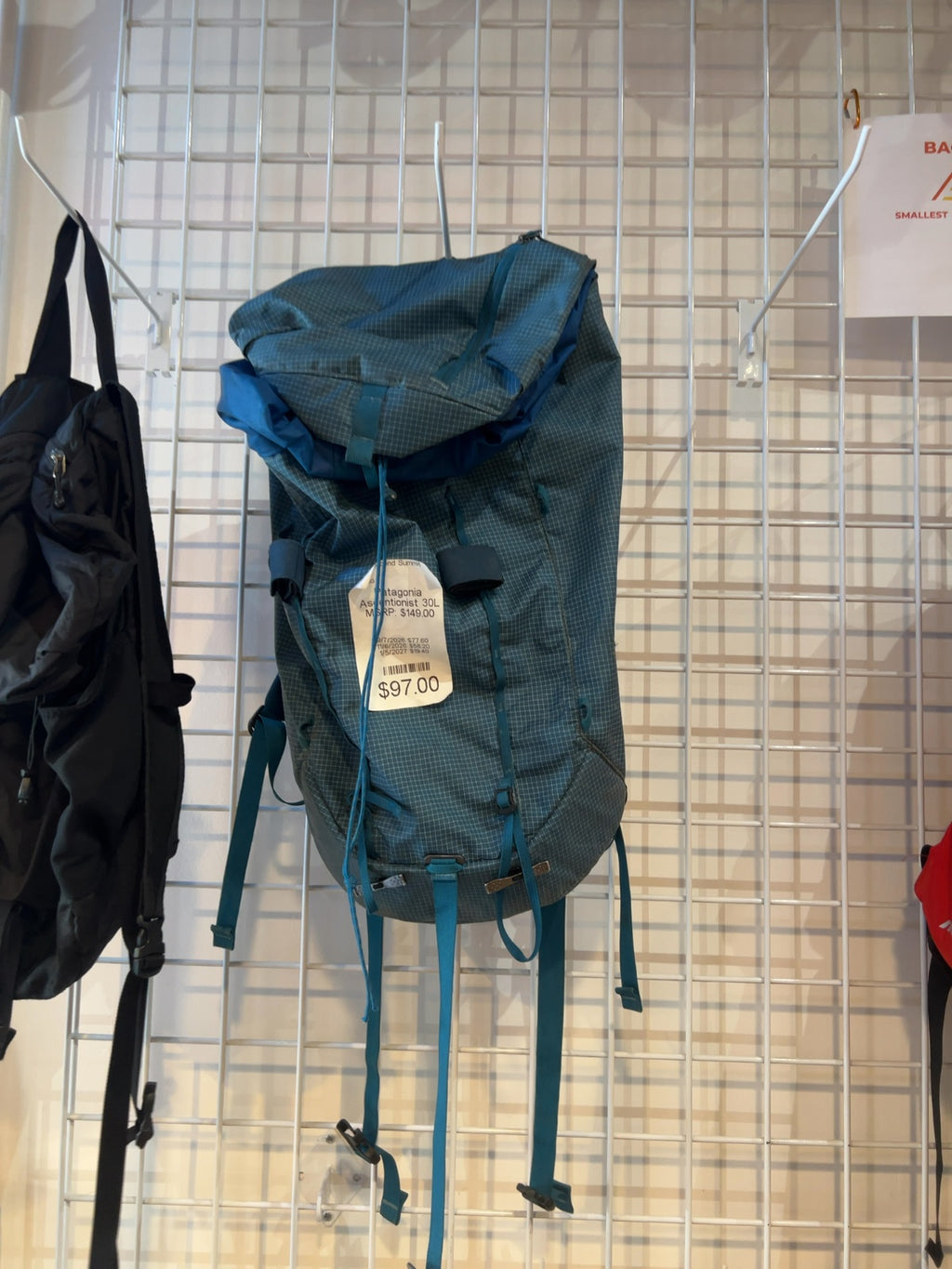 Patagonia Ascensionist 30L Backpack Good