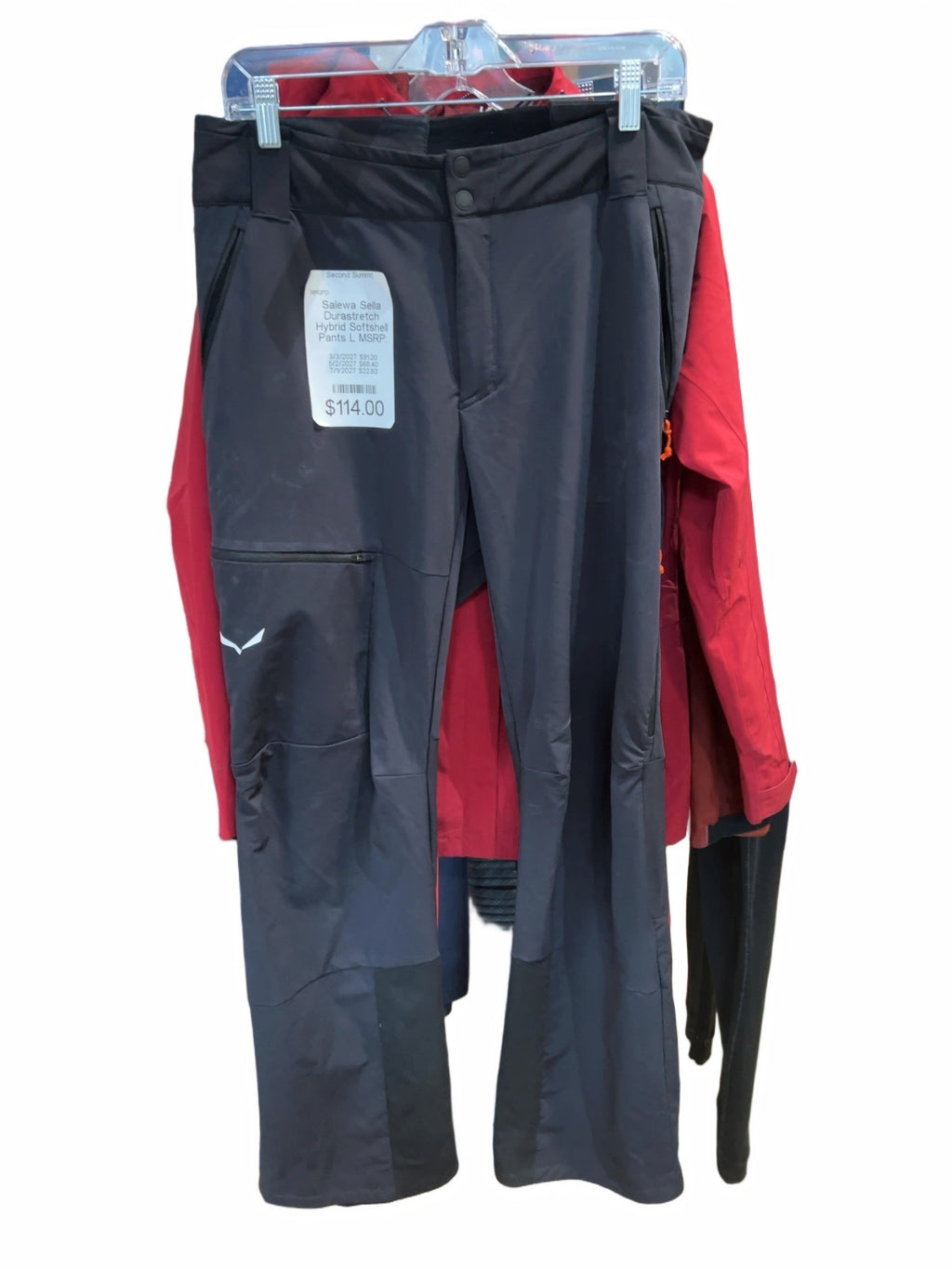 Salewa Sella Durastretch Hybrid Softshell Pants Good L