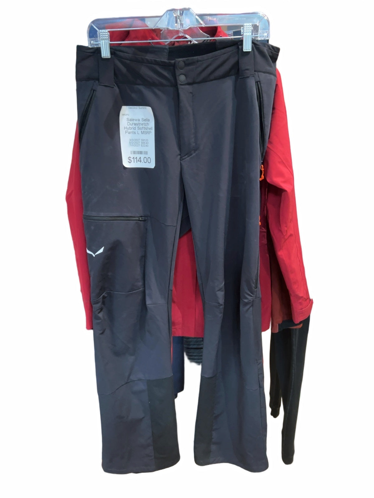Salewa Sella Durastretch Hybrid Softshell Pants Good L