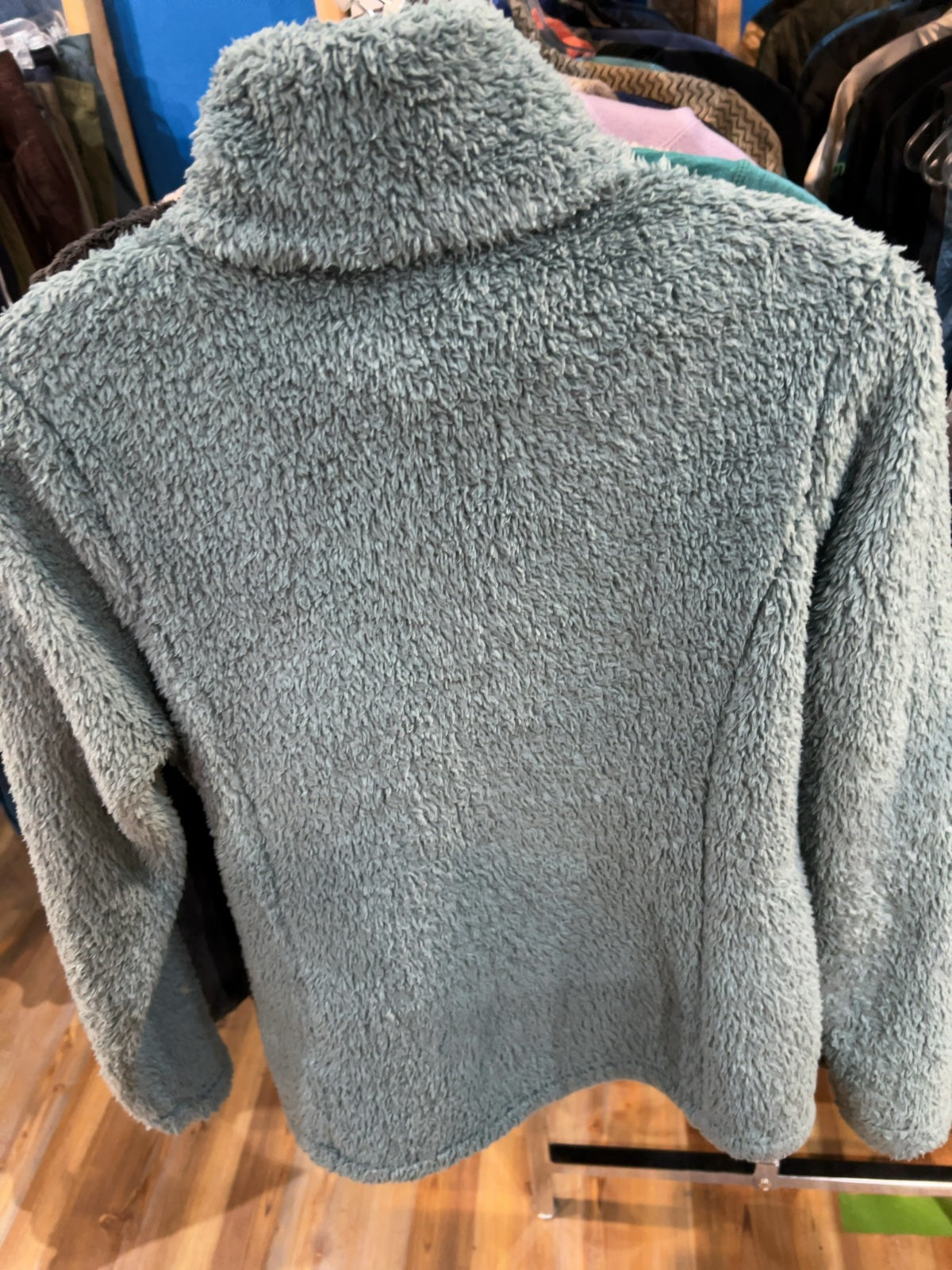 Patagonia Los Gatos 1/4-Zip Fleece Pullover Dusty Blue Good XS