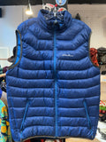 Eddie Bauer First Ascent Down Vest Blue Good L
