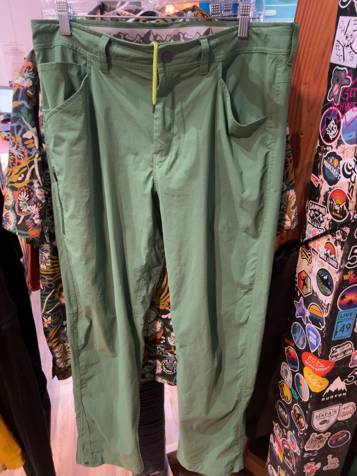 Stio Hiking Pants Green Size 34
