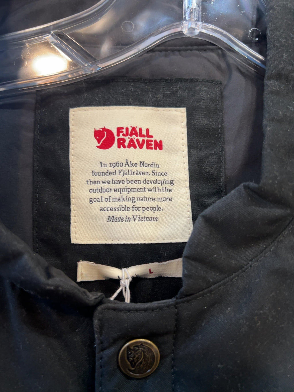 Fjallraven Greenland Liner Vest Black Good L