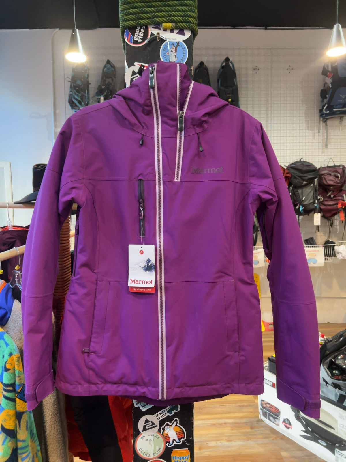 Marmot Dropway Insulated Snow Jacket Purple New XS