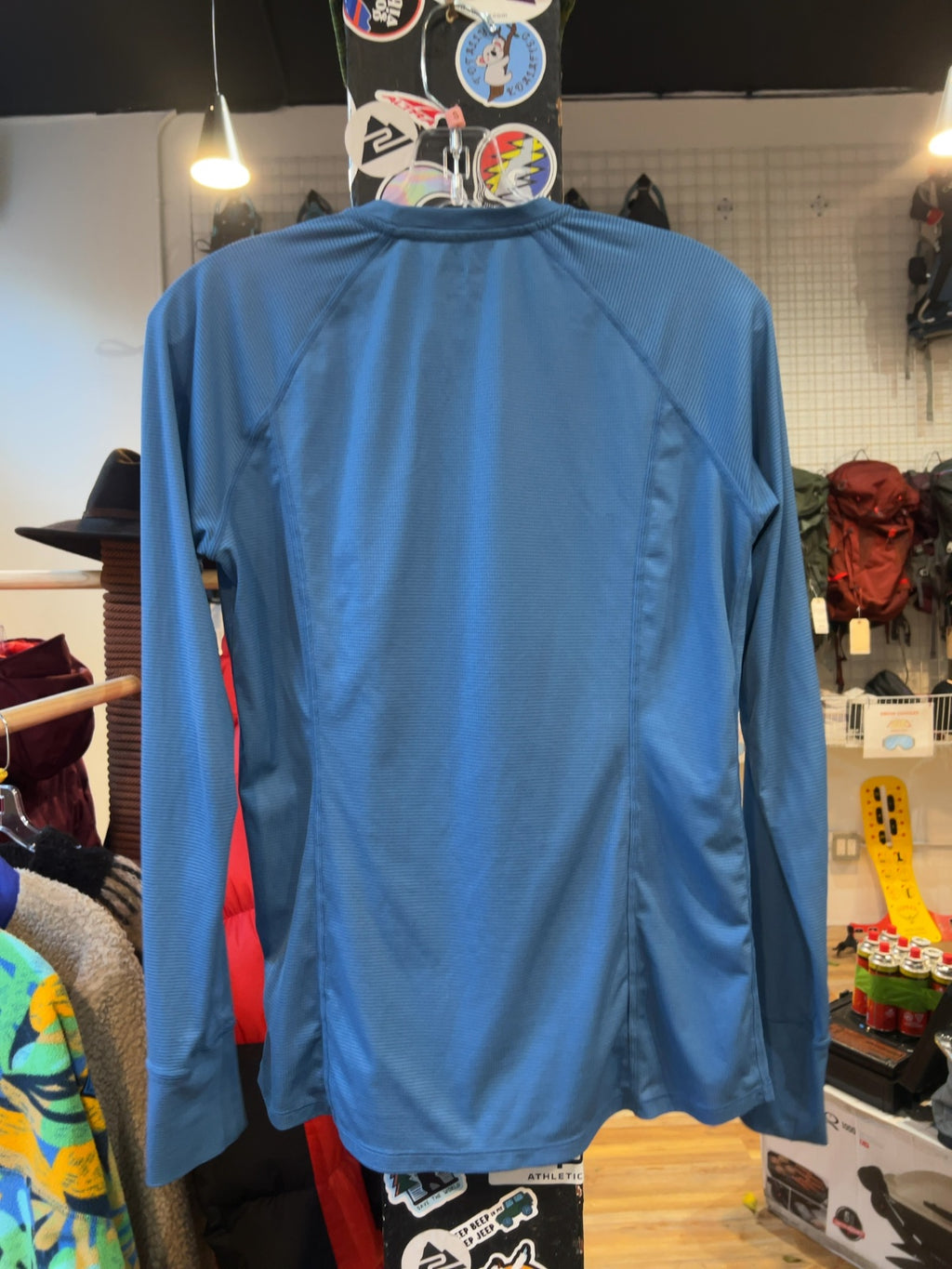 Outdoor Research Echo Long Sleeve Shirt Blue Good S