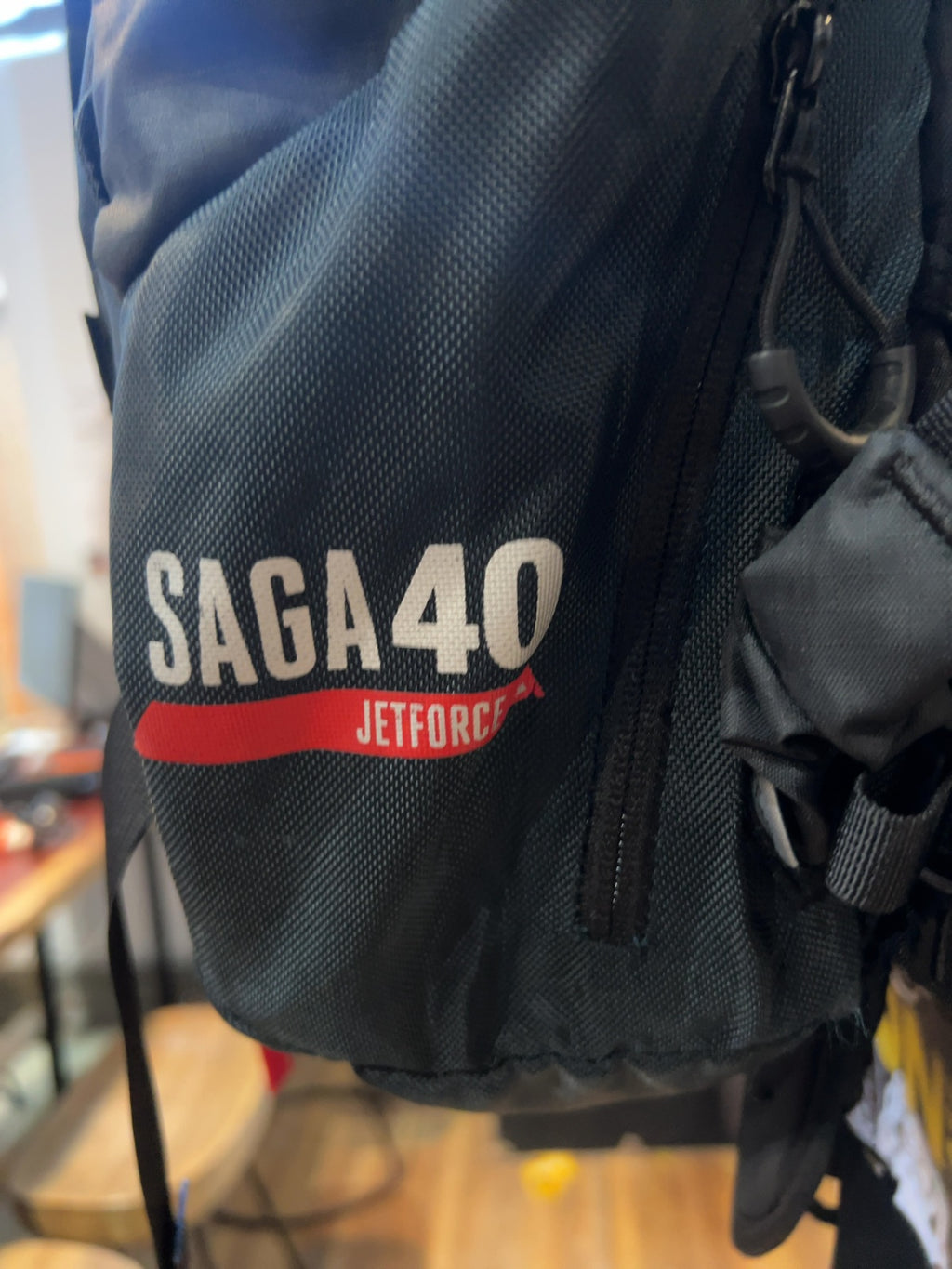 Black Diamond Saga 40 JetForce Avalanche Airbag Backpack Good