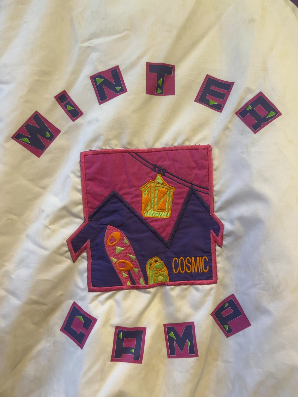 Cosmic Retro Winter Camp Ski Jacket Good S
