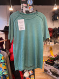 Lululemon Metal Vent Tech Short Sleeve T-Shirt Heathered Teal Good M