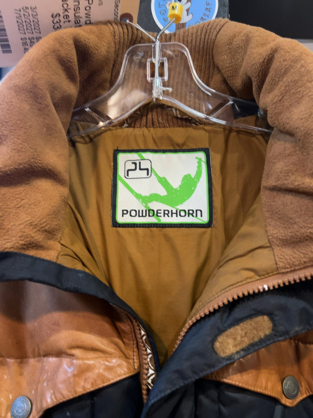 Powderhorn Insulated Ski Jacket Good M