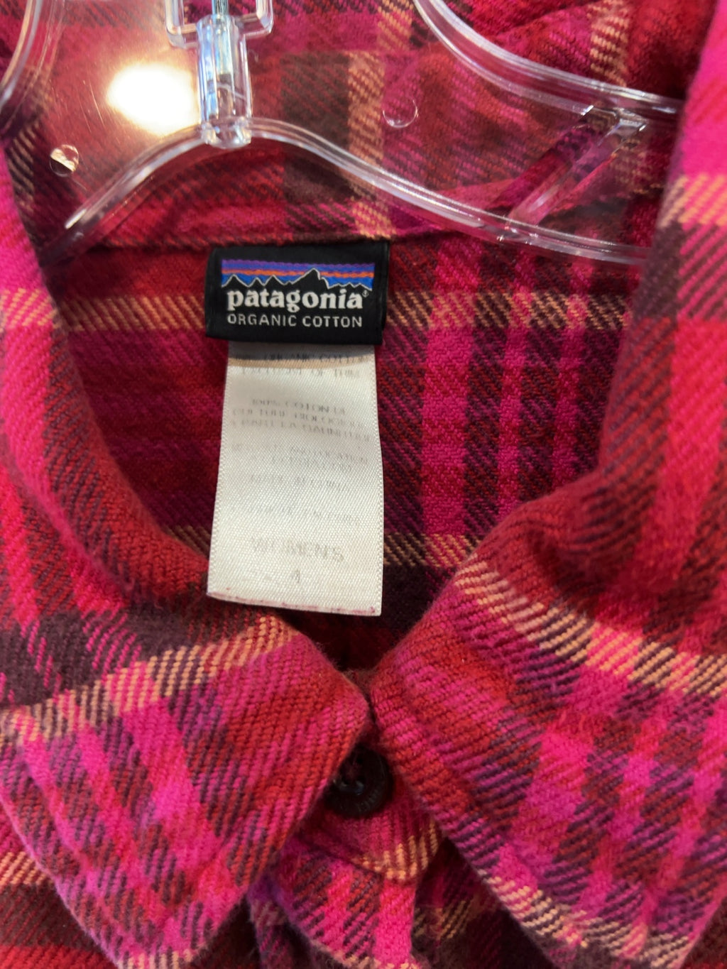 Patagonia Women's Organic Cotton Flannel Shirt S