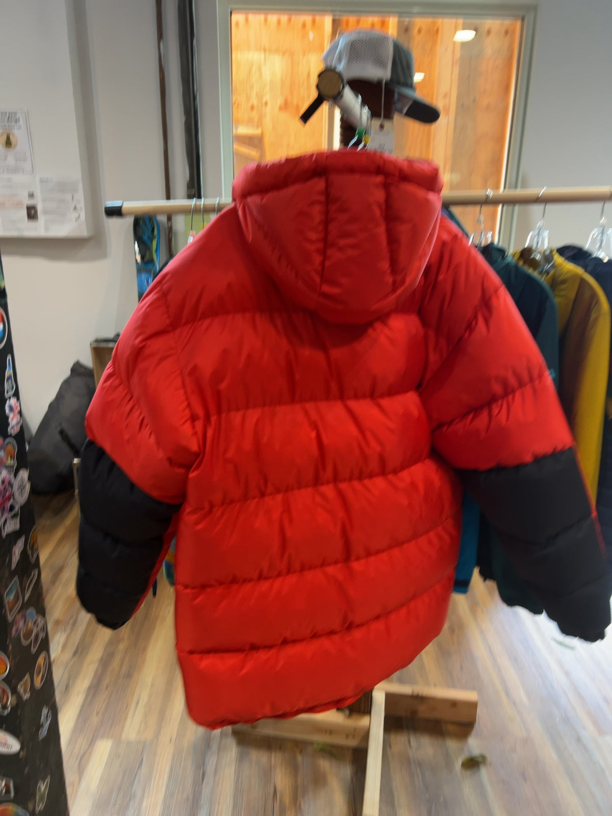 Feathered Friends Khumbu Parka Down Jacket Red Men's XL