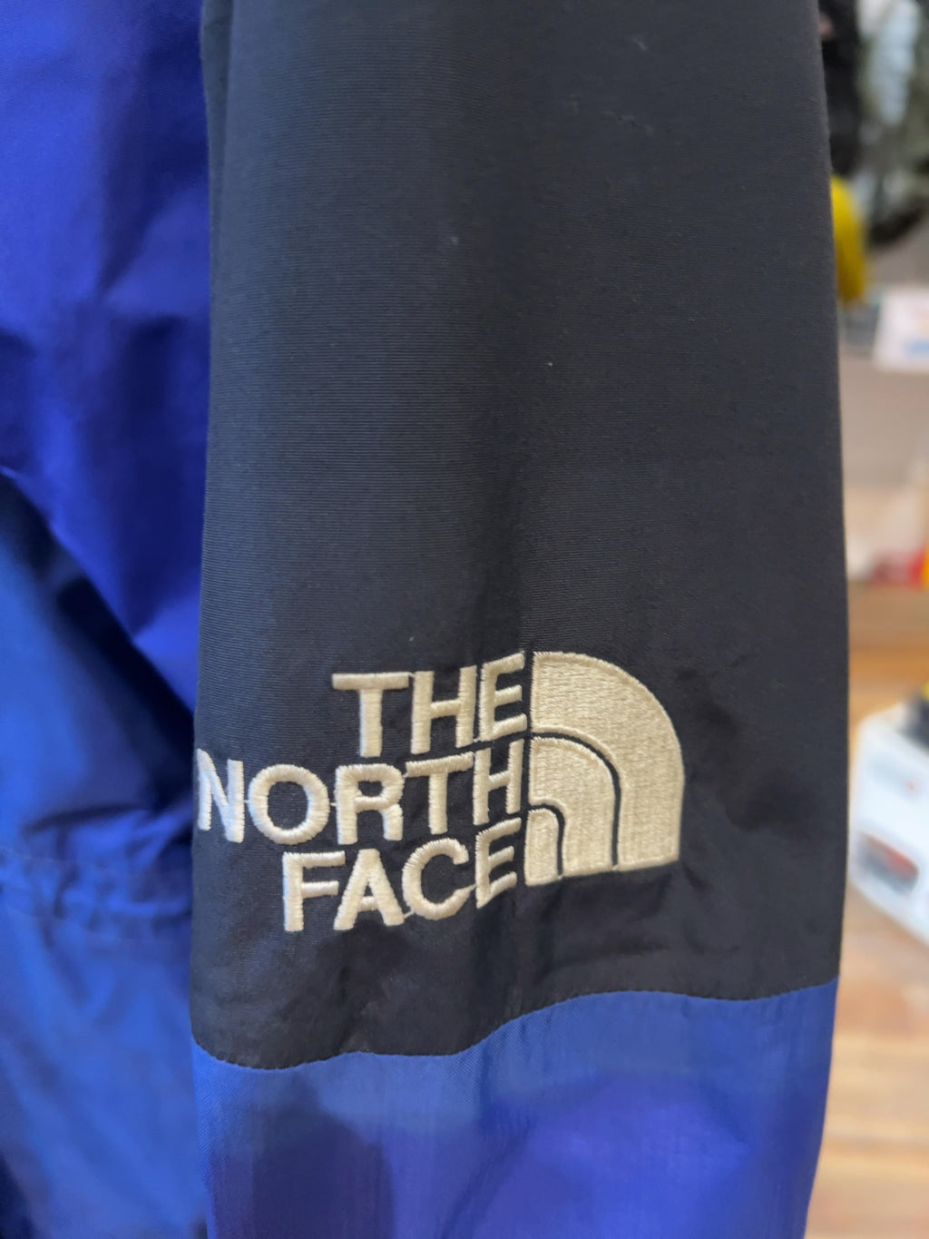 The North Face Retro Gore-Tex Ski Shell Jacket Blue Good XL