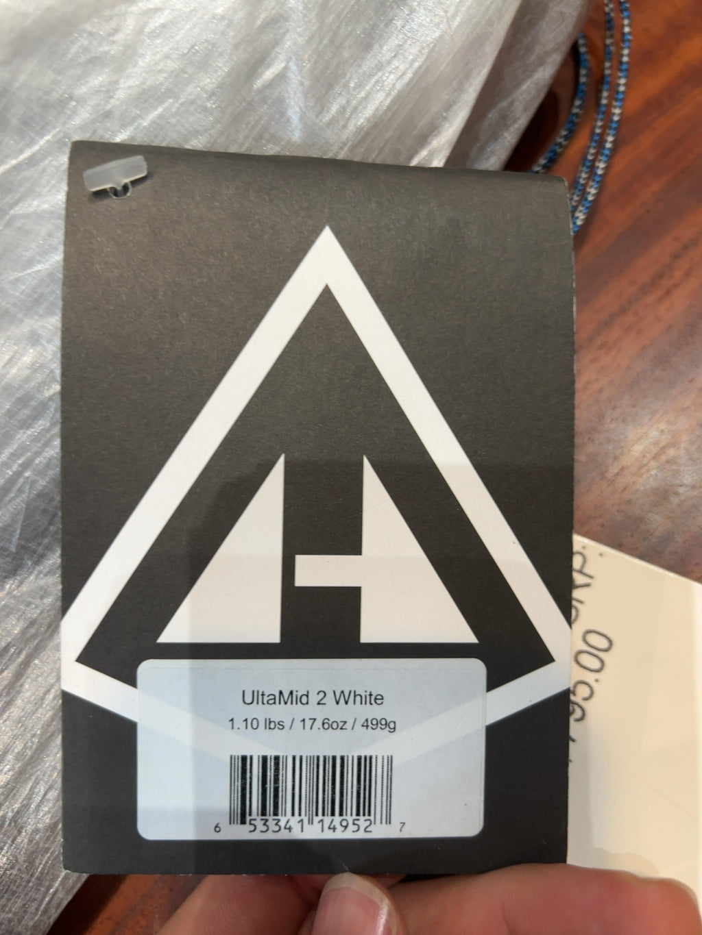 Hyperlite Mountain Gear UltaMid 2 Ultralight Pyramid Tent Shelter White New With Tags
