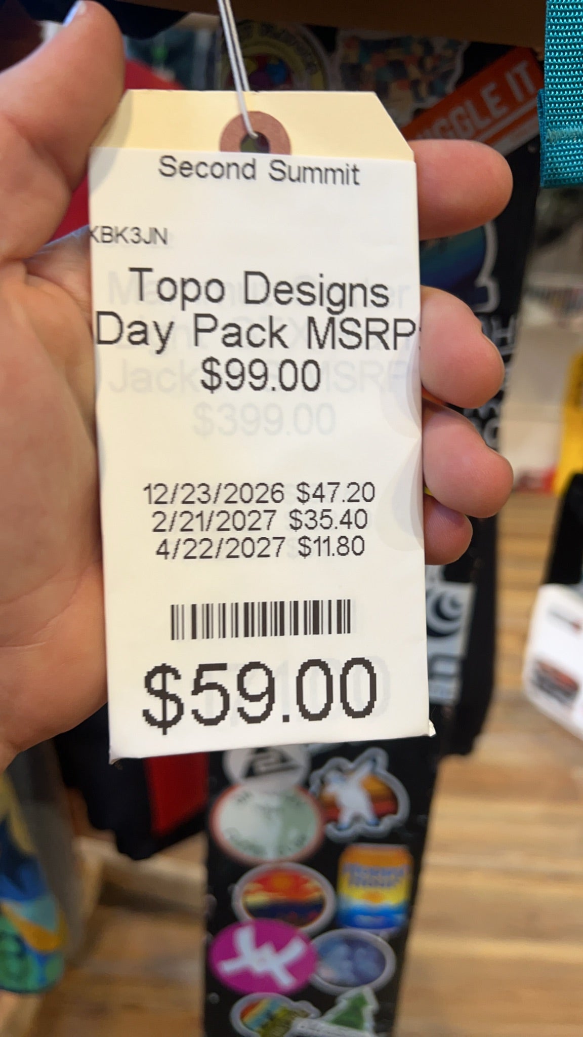 Topo Designs Day Pack Colorblock Good