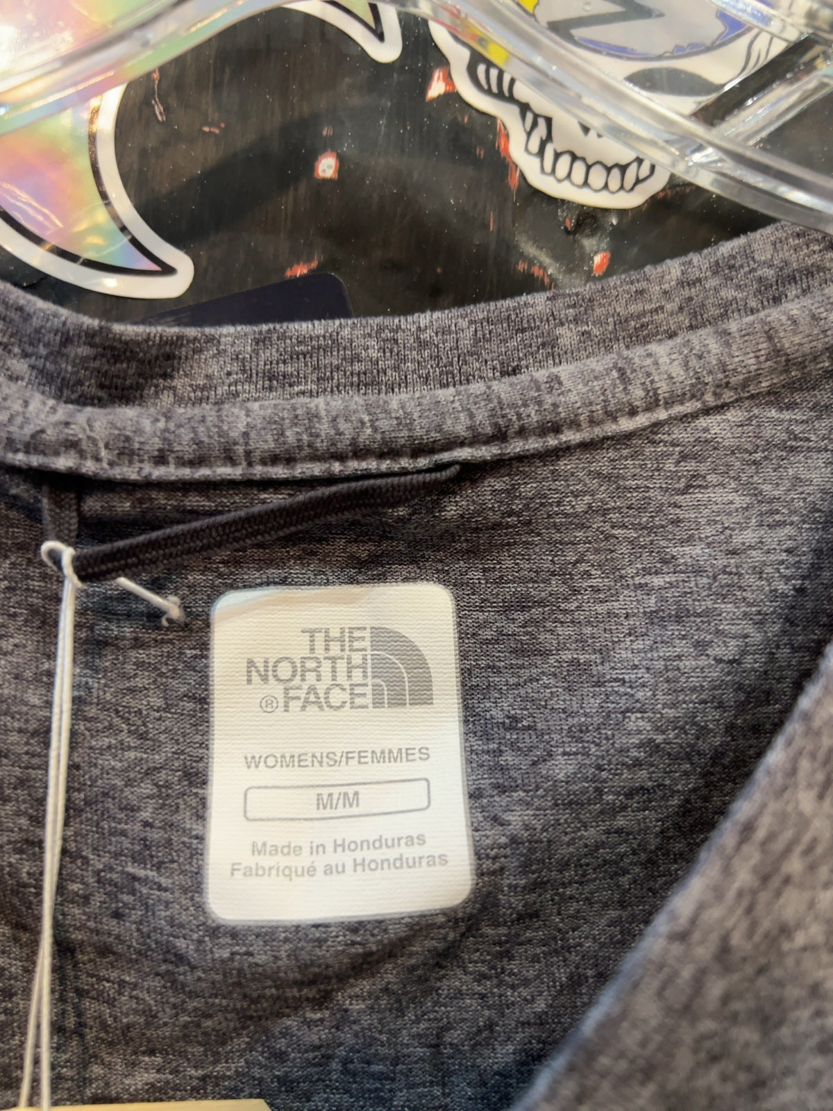 The North Face Graphic T-Shirt Heather Grey Good M