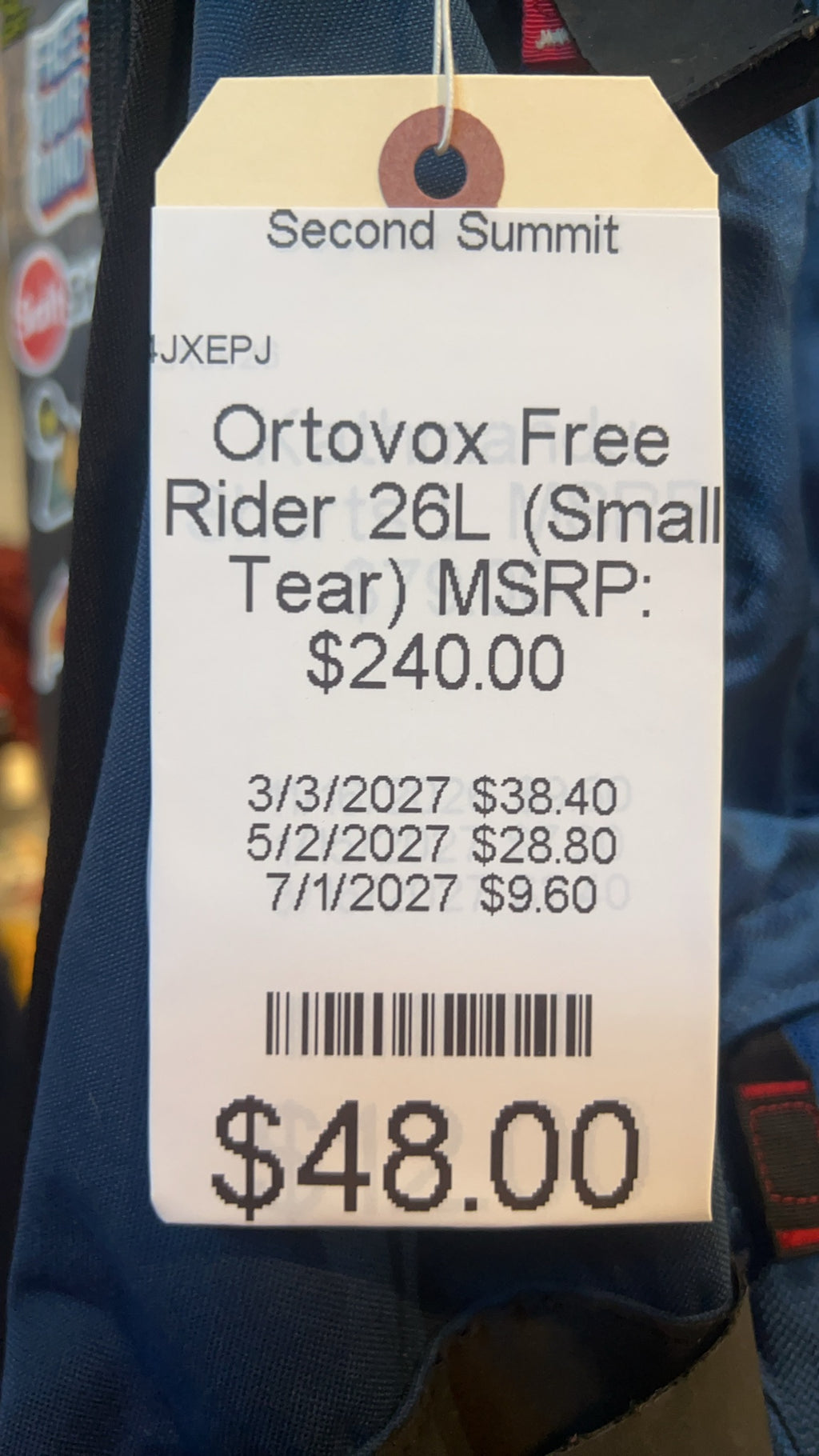 Ortovox Free Rider 26 Ski & Snowboard Backpack Fair 26L