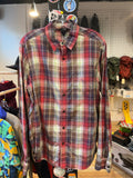 Marmot Plaid Long-Sleeve Flannel Button-Up Shirt - Good - M