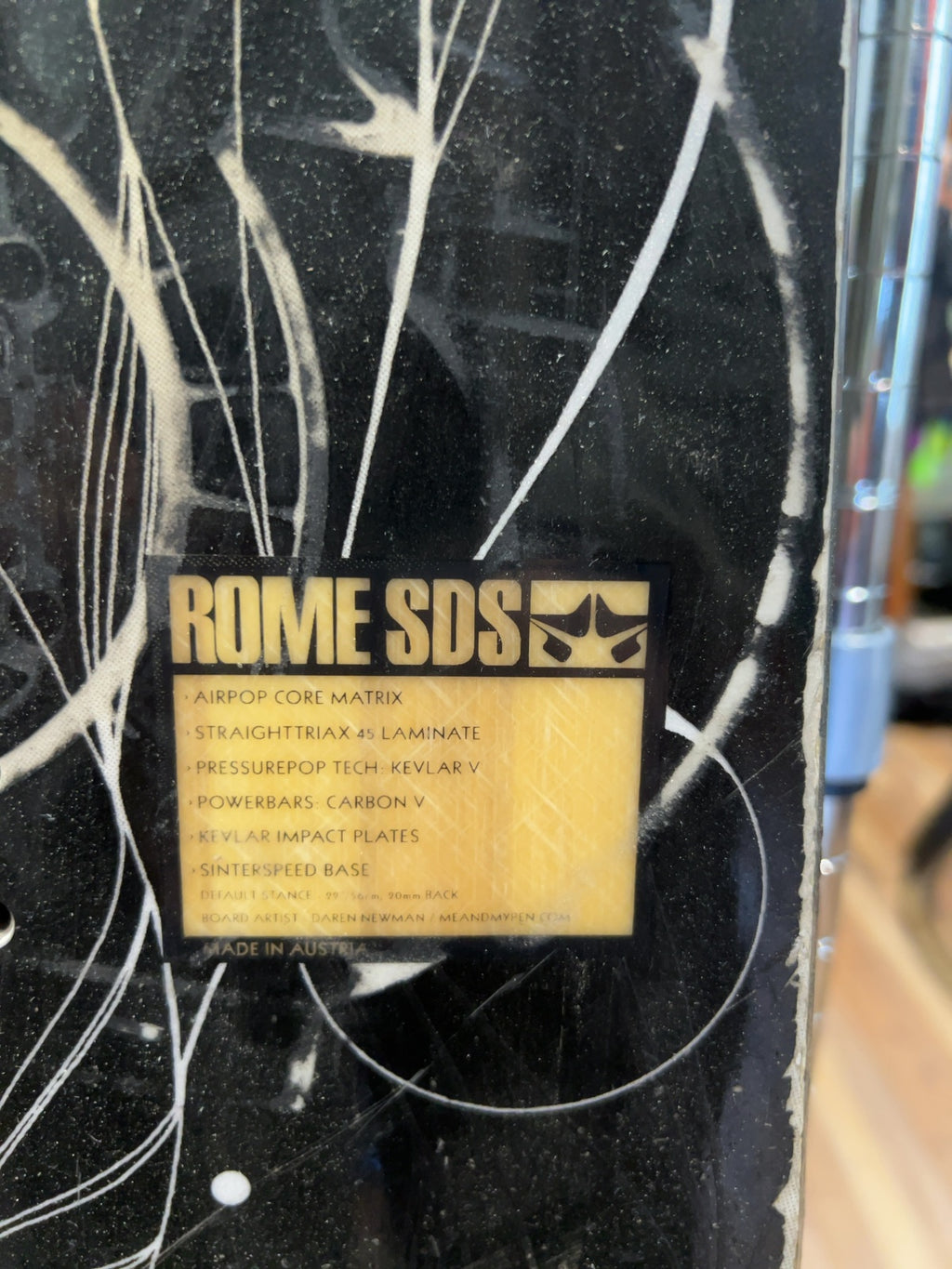Rome SDS Anthem 161 Snowboard Good 161 cm