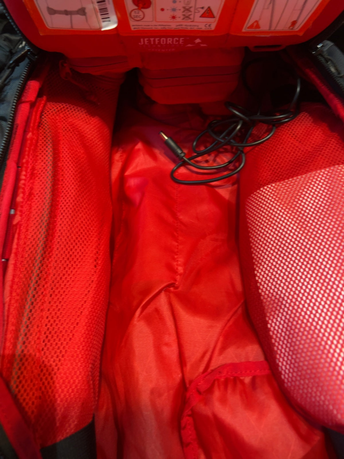 Black Diamond Saga 40 JetForce Avalanche Airbag Backpack Good