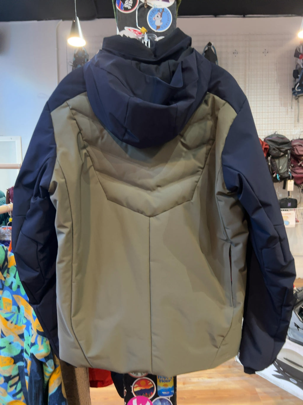 Bogner Fire + Ice Hybrid Baffle Down Ski Jacket Good M