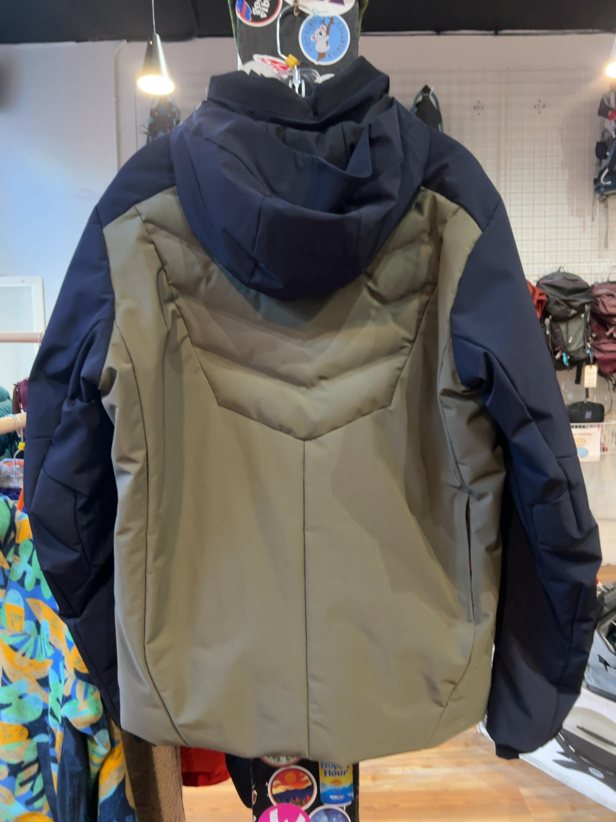 Bogner Fire + Ice Hybrid Baffle Down Ski Jacket Good M