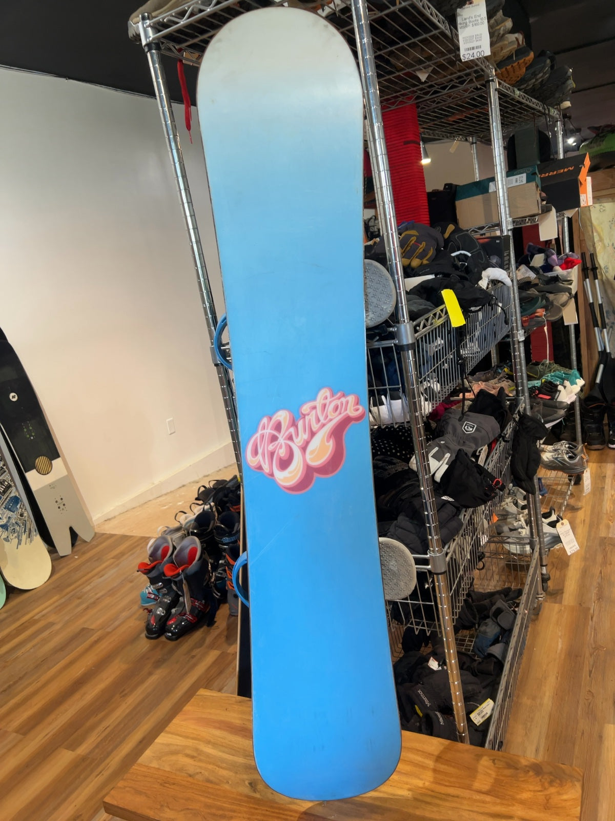 Burton Secret Snowboard with Lexa Bindings Good 149 cm