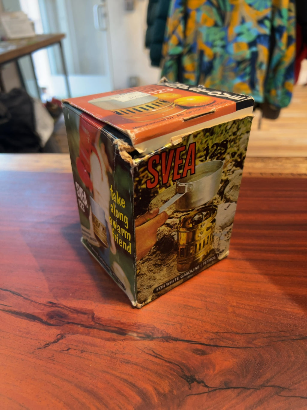 Optimus Svea 123 Vintage Backpacking Stove New In Box