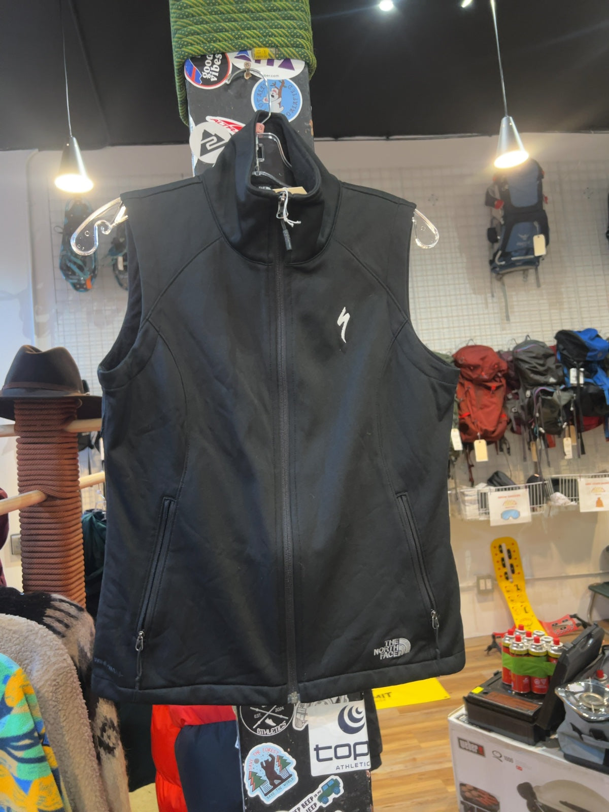 The North Face Specialized Ridgewall Softshell Vest Black Women's S