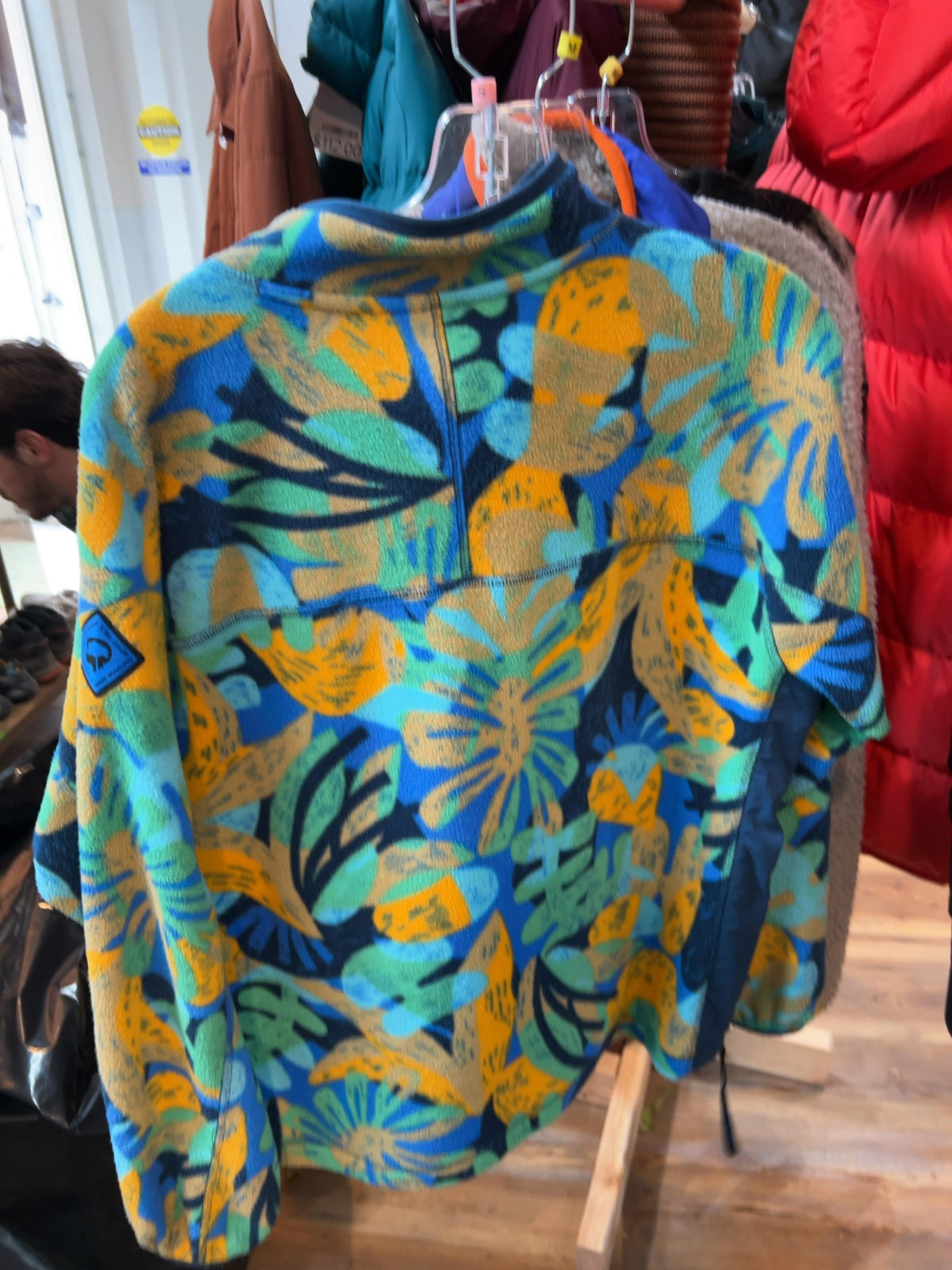REI Co-op x Outdoor Afro Fleece Pullover Floral Good S
